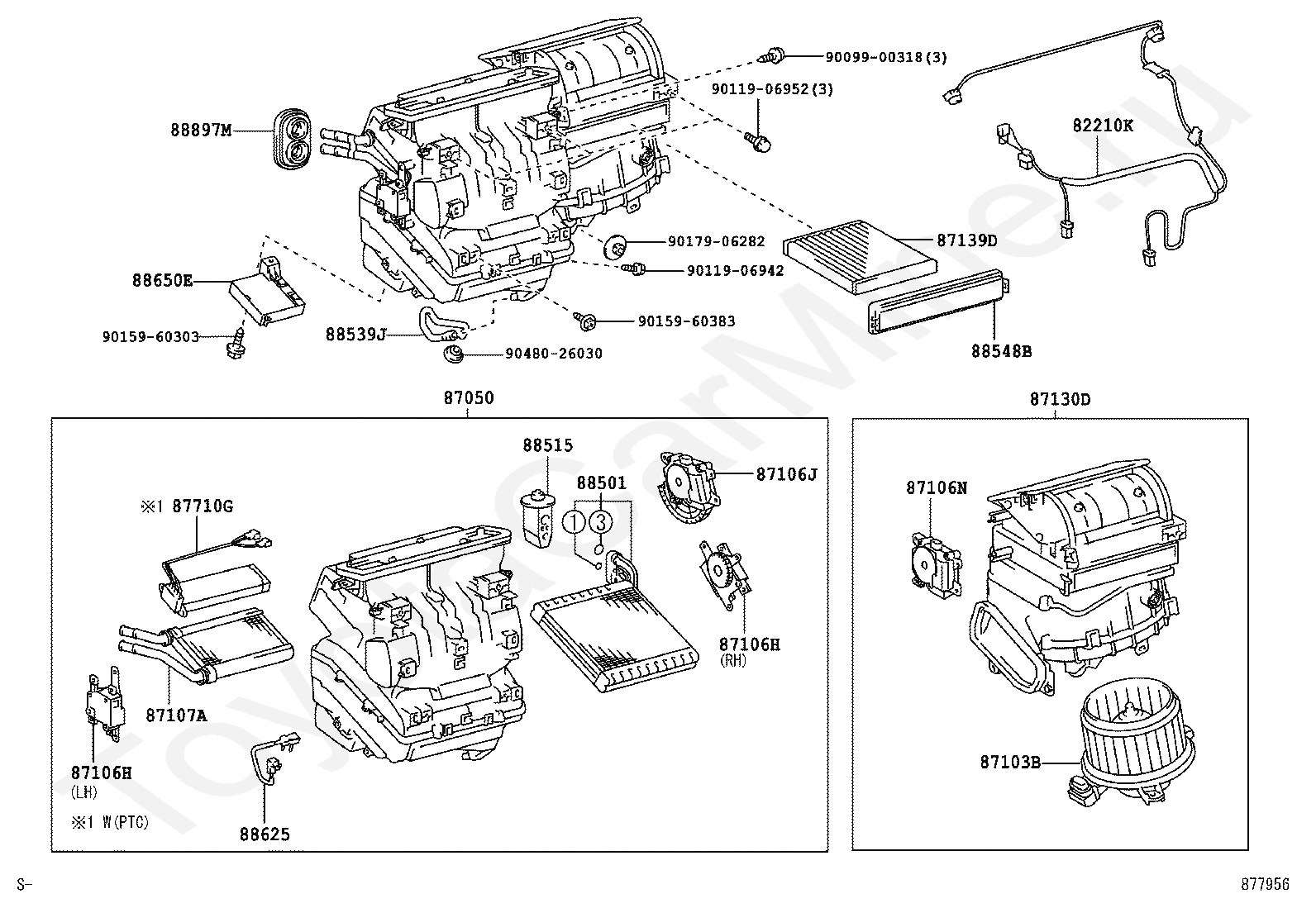 Кондиционер: охлаждающая система Тойота для RAV4, 2005/11 - 2008/12, 2 ...