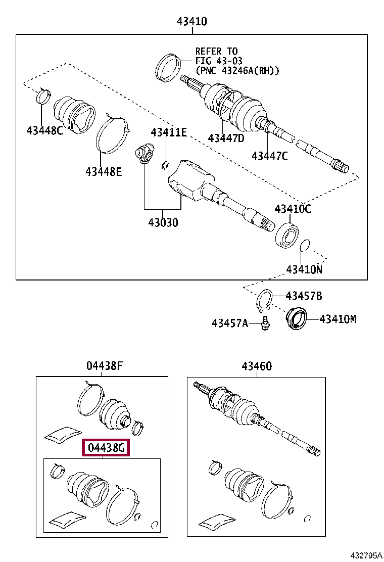 Пыльник шруса тойота камри