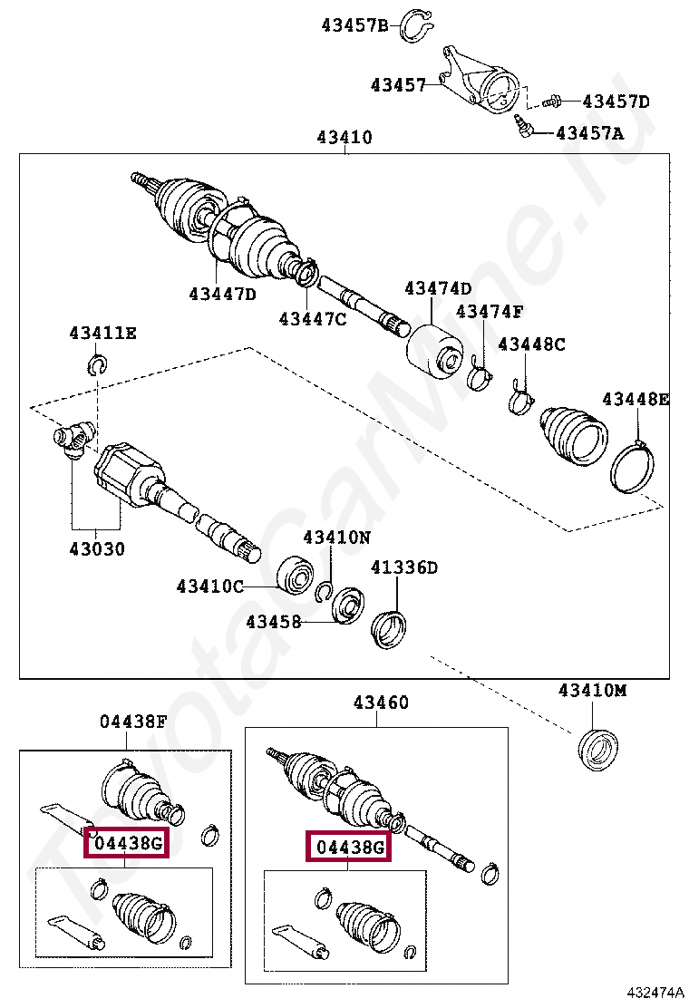 Пыльник тойота пассо