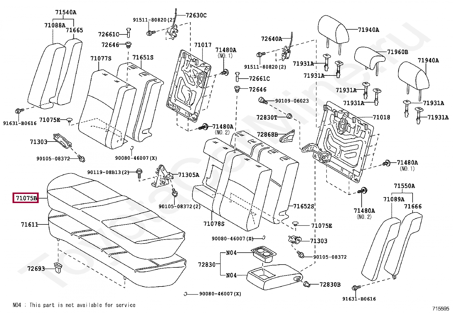 Rear seats перевод