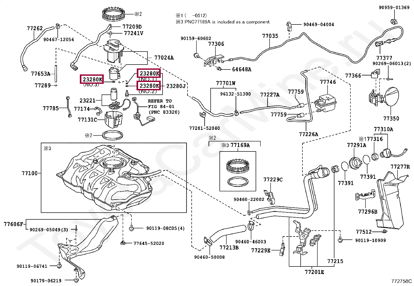 Уплотнительное кольцо тойота